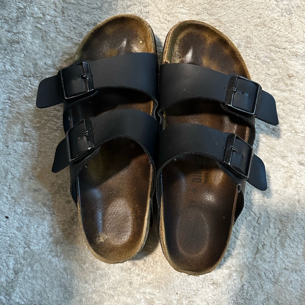 Birkenstock Black Double Strap Sandals
